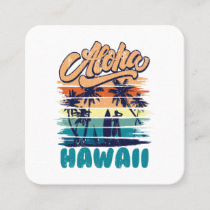 サーフ – アロハハワイ スクエア名刺