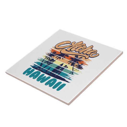 サーフ – アロハハワイ タイル (側面)