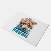 サーフ – アロハハワイ ドアマット (アングル)