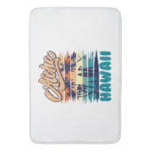 サーフ – アロハハワイ バスマット (正面縦)