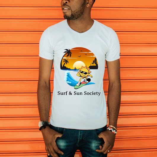 サーフ&サンソサエティ Tシャツ