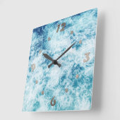 サーフ スクエア壁時計 (傾斜)