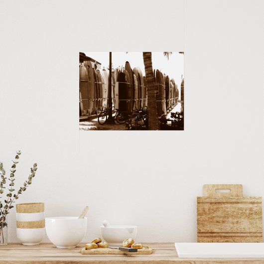 サーフ ポスター (キッチン)