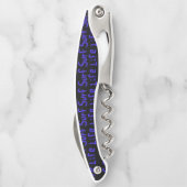 サーフ・ライフ・絵を描スプレー・ブルー ソムリエナイフ (裏面)