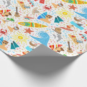 サーフ ラッピングペーパー (角)