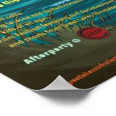 サーフ@Waterポスター – 11インチx 17インチ ポスター (角)