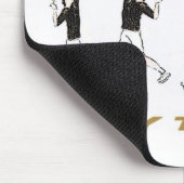 サーブを考えて下さい マウスパッド (コーナー)