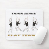 サーブを考えて下さい マウスパッド (マウス)