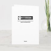 サーブシャークバレーボール空白のインサイドカード カード (裏面)