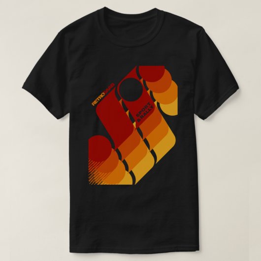 サーブスポーツ&ラリー Tシャツ (デザイン正面)