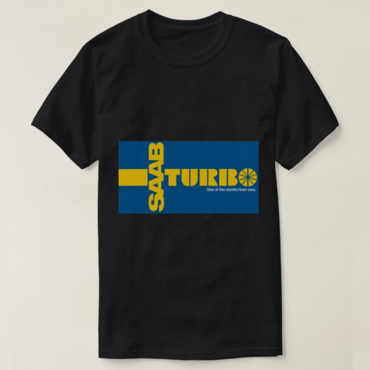 サーブターボ Tシャツ (デザイン正面)