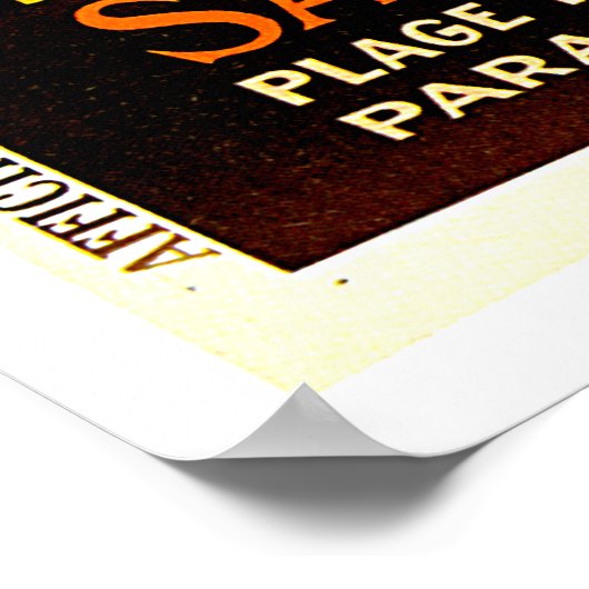 サーブルD'またはレピン~フランス旅行ポスター ポスター (角)