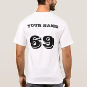 サーブ右の Tシャツ (裏面)