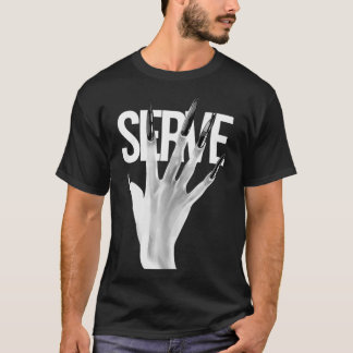 サーブ爪、 ネイルゲイプライドドラッグクイーン Tシャツ
