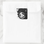 サーブ航空（クリンゴン）ホイール スクエアシール (バッグ)