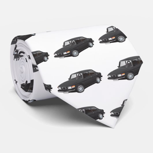 サーブ99黒 ネクタイ (ロール)