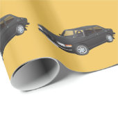 サーブ99黒 ラッピングペーパー (ロールコーナー)