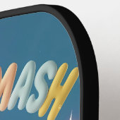 サーブ。スマッシュ。スマイル。 – かわいいかわいいのピクレボールデシ ピックルボールラケット (左詳細)