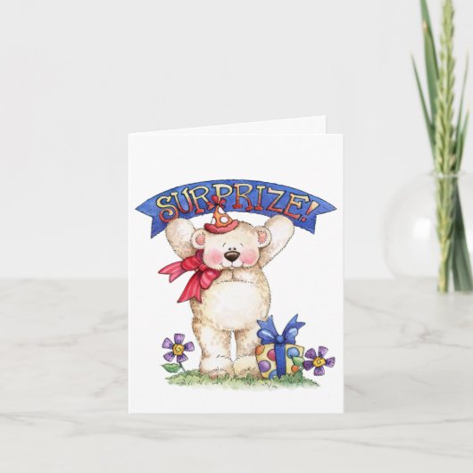 サープライズパーティー-招待状 招待状 (正面)