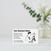 サーベイヤサービスカートゥーンの名刺 名刺 (スタンド正面)