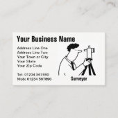 サーベイヤサービスカートゥーンの名刺 名刺 (正面)