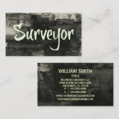 サーベイヤ素朴ーの名刺 名刺 (正面/裏面)
