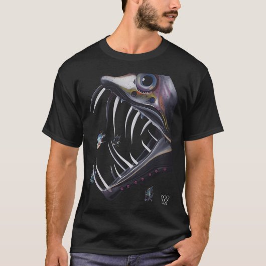 サーベルタイガー ヴァイパーフィッシュ Tシャツ (正面)