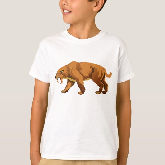 サーベルタイガー Tシャツ (正面)
