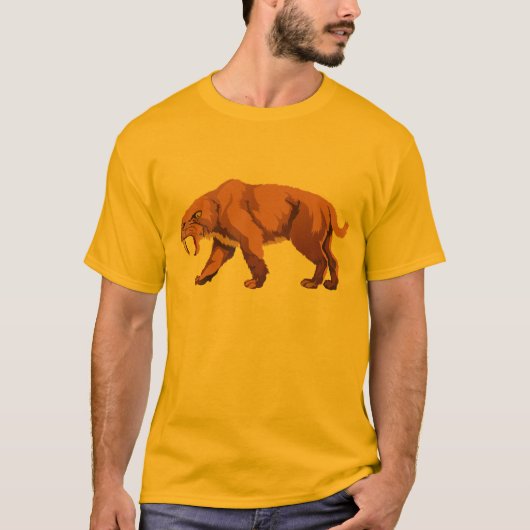 サーベルタイガー Tシャツ (正面)