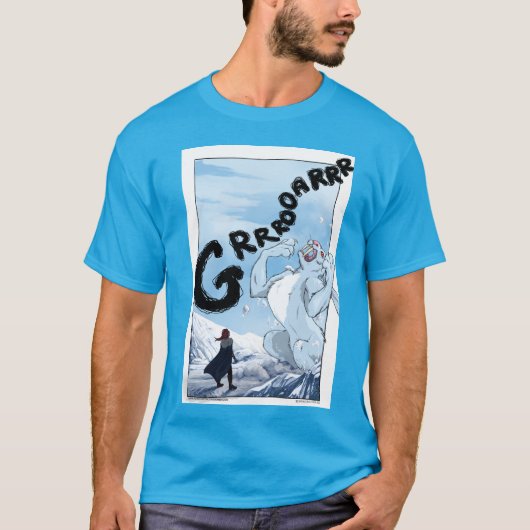 サーベル歯ウサギの待ち伏せシャツ Tシャツ (正面)