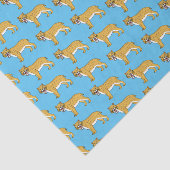 サーベル歯虎イラストレーション 薄葉紙 (詳細)