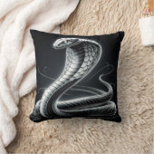 サーペンタイン心地よい:エキゾチック用コブラ型枕 クッション (ブランケット)