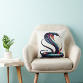 サーペンタイン心地よい:エキゾチック用コブラ型枕 クッション (椅子)