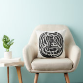 サーペンタイン心地よい：エキゾチック用コブラ型枕 クッション (椅子)