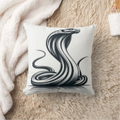 サーペンタイン心地よい：エキゾチック用コブラ型枕 クッション (ブランケット)
