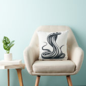 サーペンタイン心地よい：エキゾチック用コブラ型枕 クッション (椅子)