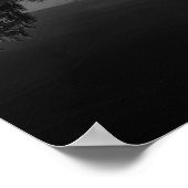 サーペンタイン・コーブ　モノクロ ポスター (角)