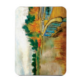 サーペンチンブリッジアットザシカゴボタニックガーデン マグネット (縦)