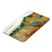 サーペンチンブリッジアットザシカゴボタニックガーデン マグネット (左側)