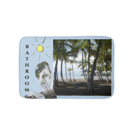 サーマラビーチサニーバスルームのお客様。バスマット バスマット (正面)