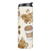 サーマルタンブラーのクリームカラー タンブラー (回転左)