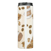 サーマルタンブラーのクリームカラー タンブラー (裏面)