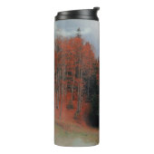 サーマルタンブラー10月森林赤グリーン タンブラー (回転左)