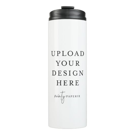 サーマルタンブラー12oz。熱い飲み物または冷たい飲み物 タンブラー (正面)