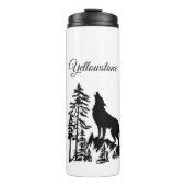サーマルタンブラー – イエローストーンウルフ タンブラー (正面)
