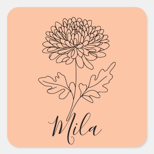 サーマルタンブラー スクエアシール (正面)