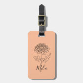 サーマルタンブラー ラゲッジタグ (正面縦)