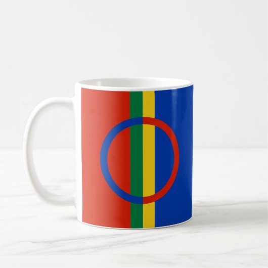 サーミのコーヒーマグ国旗 コーヒーマグカップ (左)