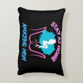 サームステイアットホーム退職したママピンクレディースシューズ アクセントクッション (裏面(縦))