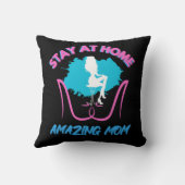 サームステイインホームママママウィザードピンクレディースシューズシック クッション (裏面)